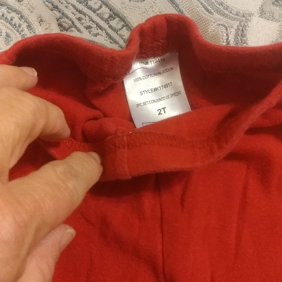 Komar Kids Christmas Red Santa Pajamas - Picture 3 of 5